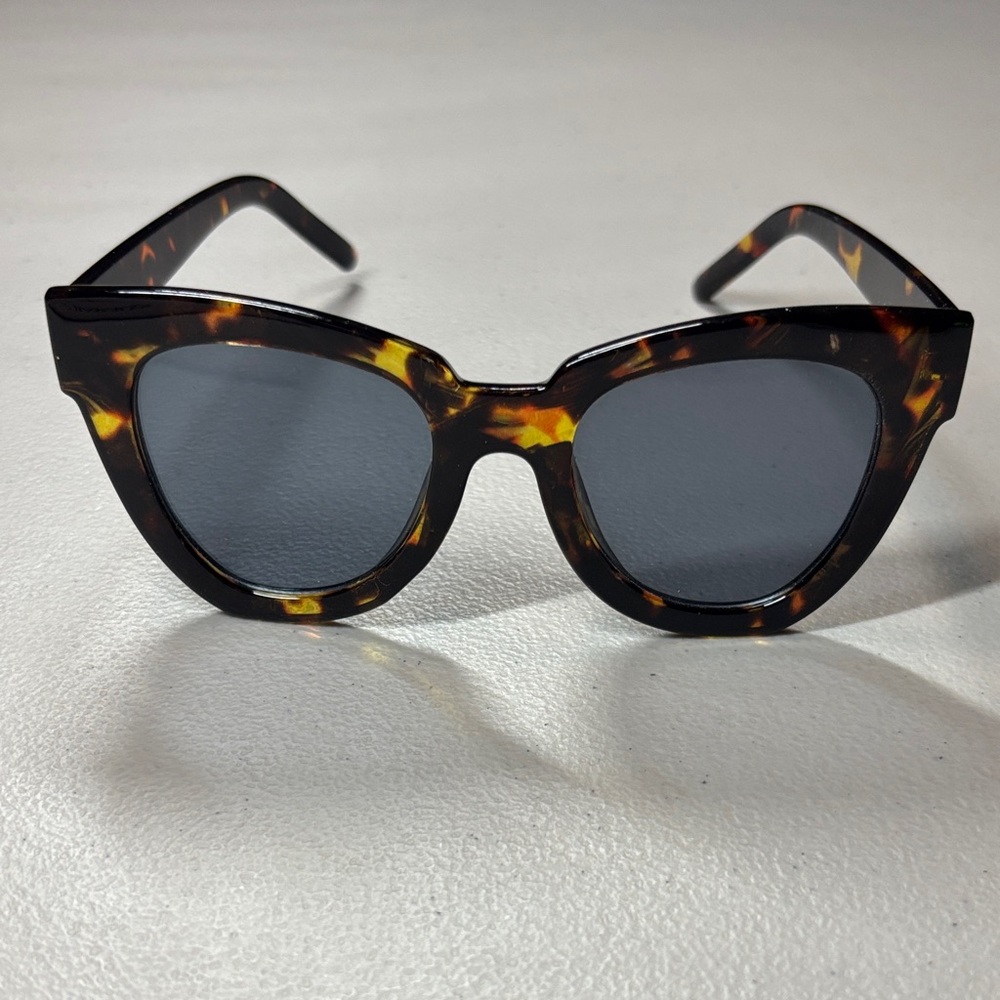 Shady Lady - Jillian Harris Colab‎ - Tortoise Shell Sunglasses with Black Lenses